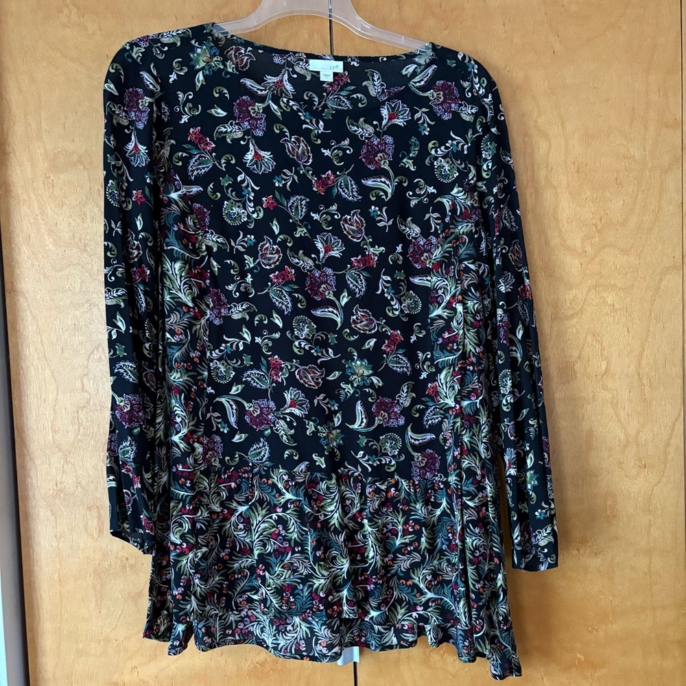 J. Jill Floral Blouse